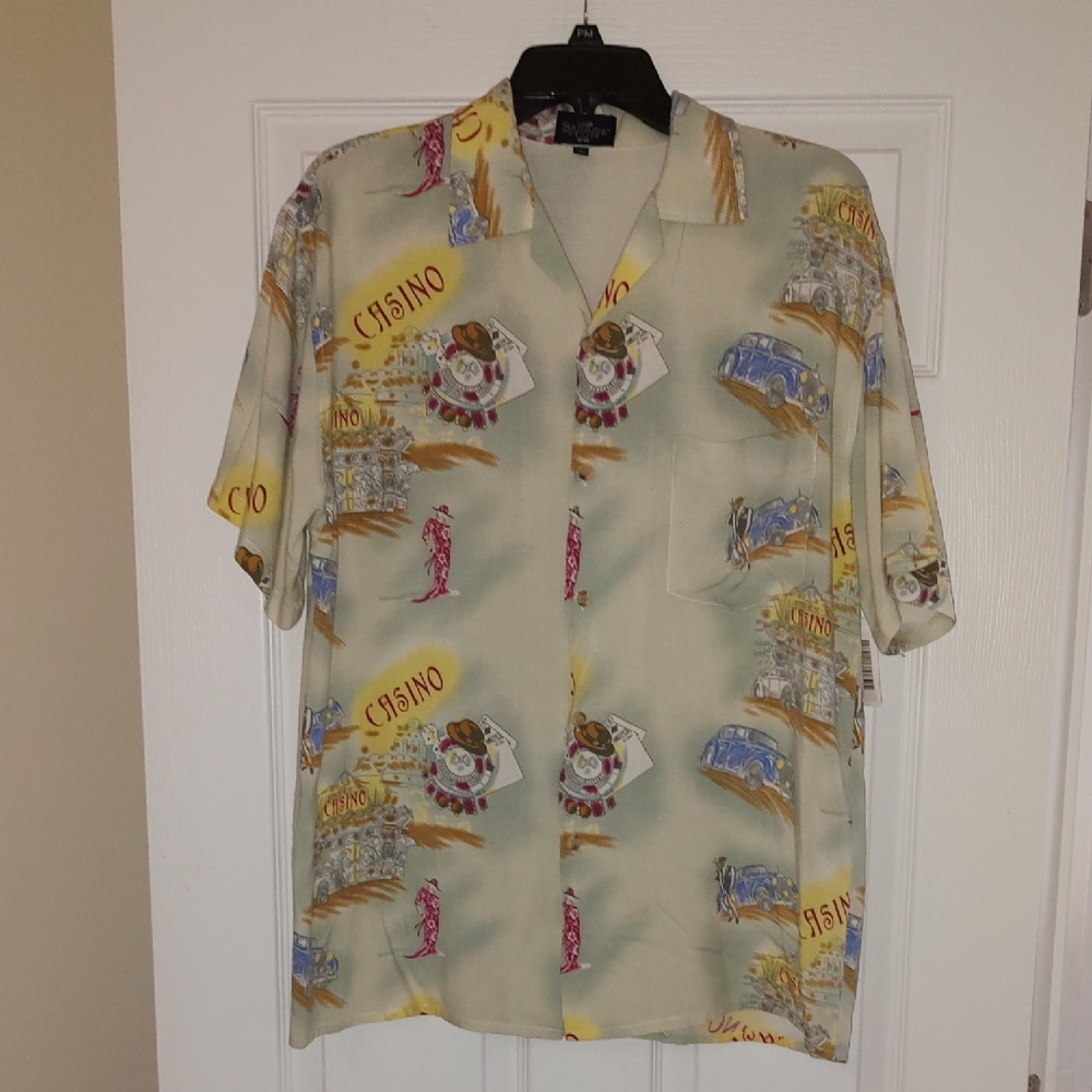 Men's Casino Theme Casual Shirt